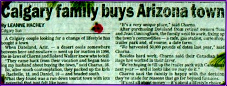Calgary Sun - January 1995 Calgary Sun - January 1995
