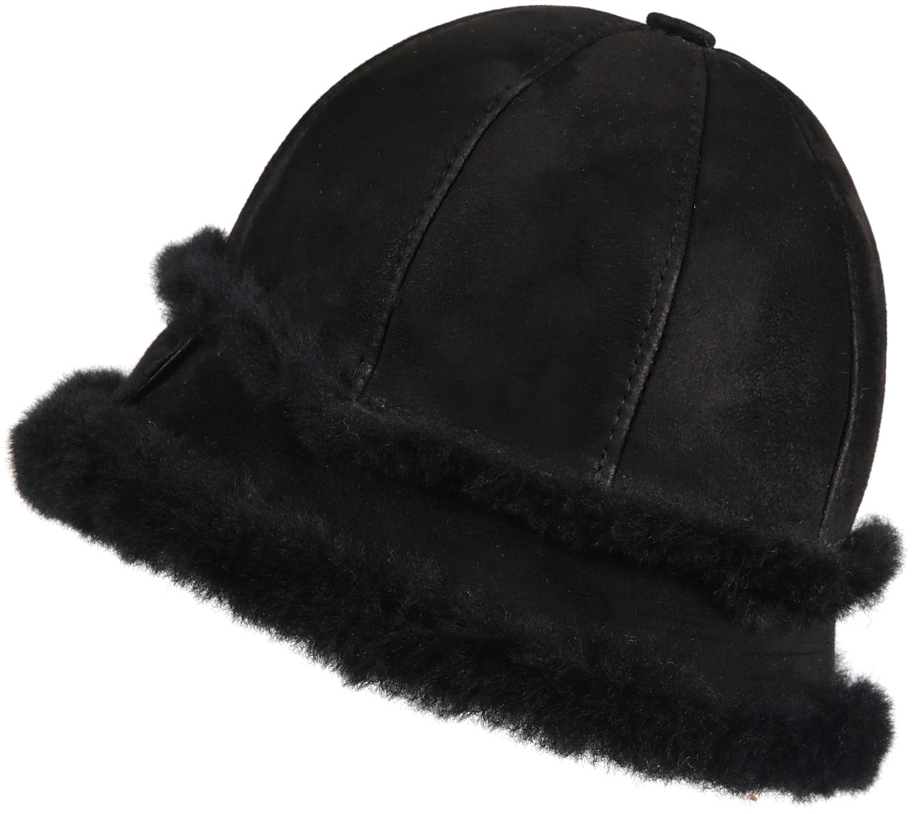black suede cap womens