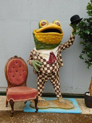  5'2" ANTIQUE FAIRGROUND FIGURE OF MR.TOAD - NOW SOLD