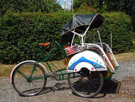 ANTIQUE ORIENTAL BICYCLE RICKSHAW TUKTUK - NOW SOLD