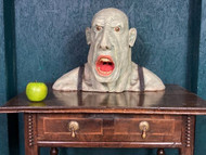 A LIFE SIZE HORROR HEAD STUDY by PETER MOOK - GOBSMACKED!