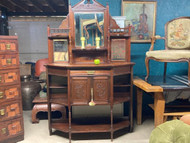 A FINE LATE VICTORIAN ANTIQUE SIDE CABINET OR CHIFFONIER