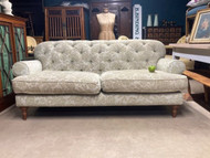 A FINE QUALITY ENGLISH COUNTRY HOUSE CHESTERFIELD SOFA