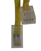 CAT-5E Cable 25 FT Yellow Jacket (m8yl025f)