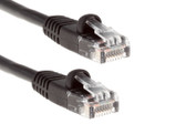 CAT-5E Cable 1 FT, Black Jacket (m8bk001f)