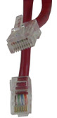 CAT-5E Cable 10 FT, Red Jacket (m8rd010f)