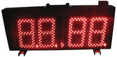 Four Digit Race Clock with 7" Digits (spe704ss)