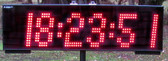 Six Digit, 7" Race Clock Sports Timer (spe706s)