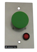 Mushroom Button Wall Plate RESET BTN (kp2_mbgr)