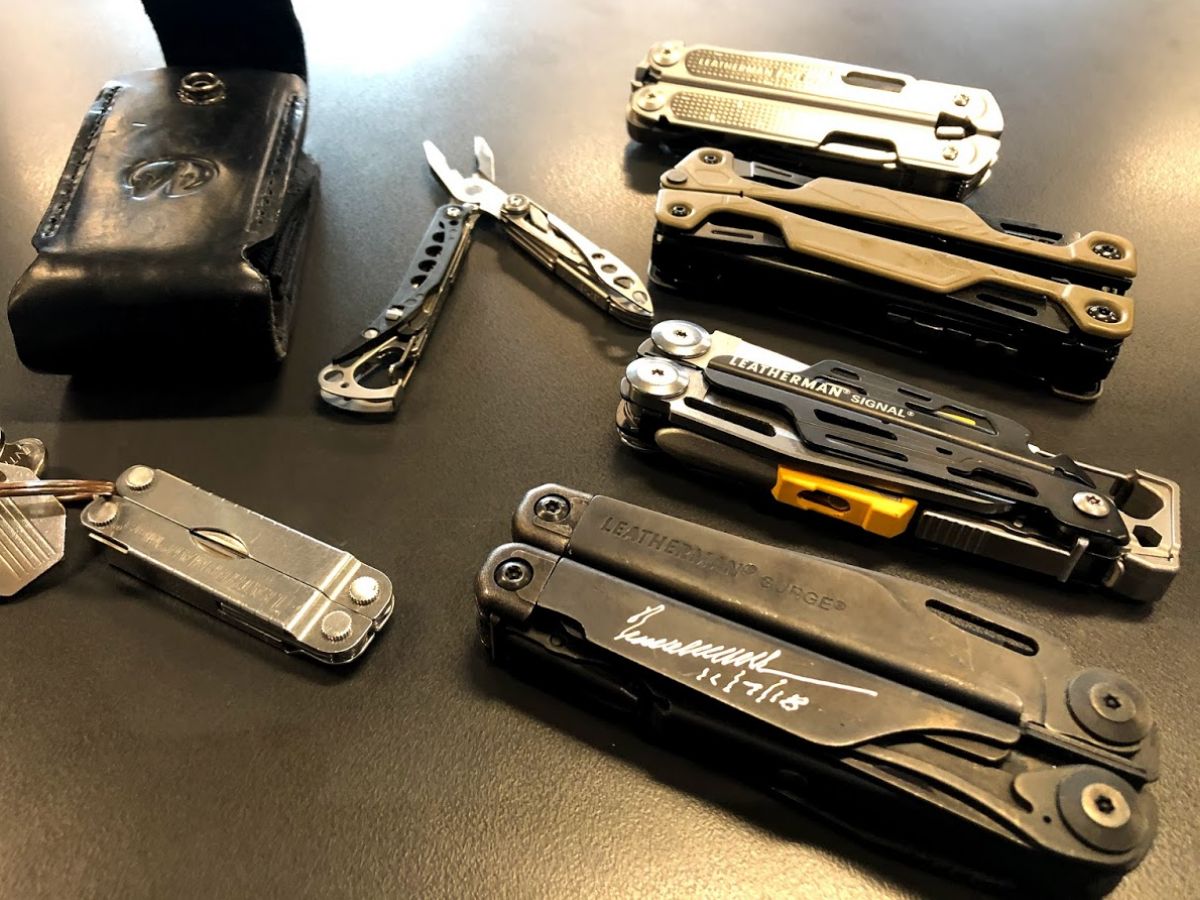 New Leatherman Crunch, Wave, Rebar and Camo!?...and a pouch upgrade