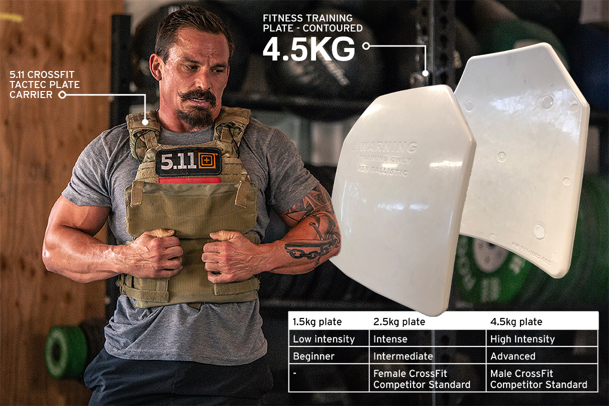 taquigrafía motor Dinkarville CrossFit Weighted Vest plate New Zealand