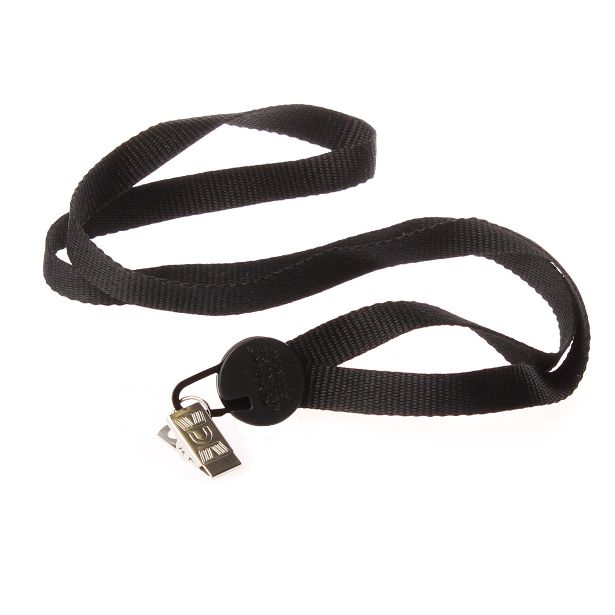 The Key-Bak USL 18" Lanyard with Bull Dog clip