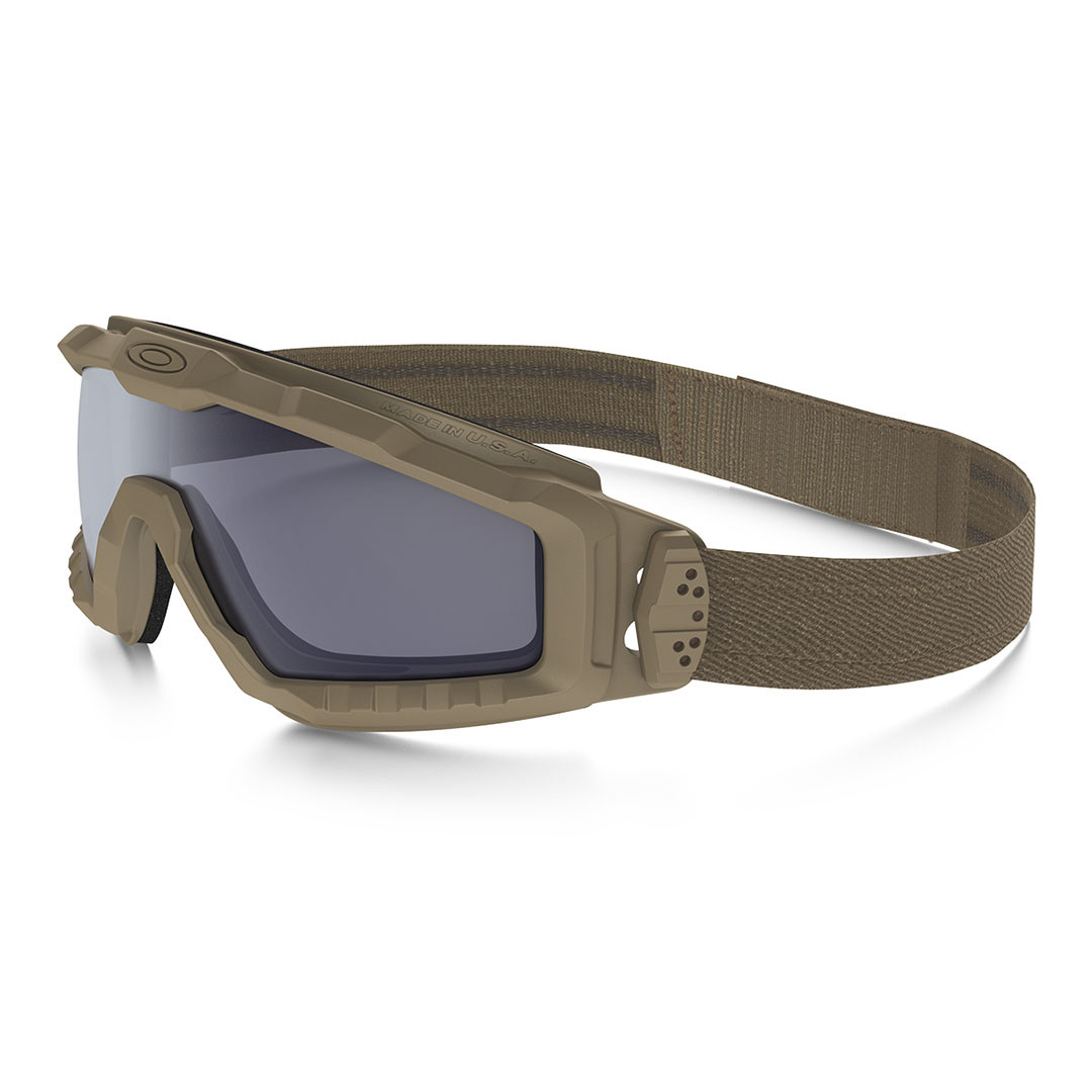 Oakley SI Ballistic HALO Goggle Terrain Tan w/Grey Lens oo706503