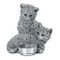 Comyns Sterling Silver:  Kittens with Robin - 7 cm
