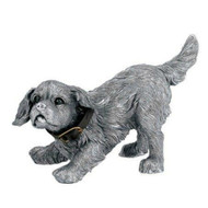 Comyns Sterling Silver:  Filled Dog Figurine - Barkers - Charles 7 cm
