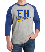 FOUR HEROES ELEMENTARY 3/4 SLEEVE T-SHIRTS T200