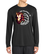 CEDARCREST MS VOLLEYBALL DRI-FIT LONGSLEEVE T-SHIRT ST350LS