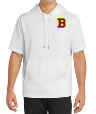 BADGERS BASEBALL CLUB 26 SHORT SLEEVE DRIFIT HOODED SWEATSHIRT ST251