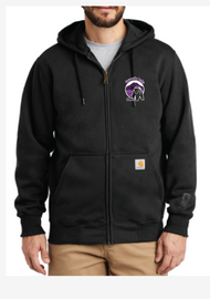 GRAVELLY LAKE K12 ACADEMY STAFF CARHARTT FULL ZIP HOODED SWEATSHIRT