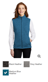 OLYMPIA GARDEN CLUB LADIES SWEATER VEST L236