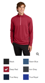 OLYMPIA GARDEN CLUB MENS 1/4 ZIP PULLOVER