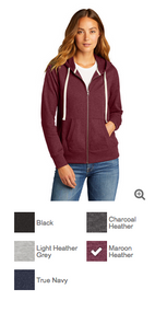 OLYMPIA GARDEN CLUB LADIES FULL ZIP HOODIE