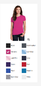 OLYMPIA GARDEN CLUB LADIES T-SHIRT