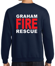 GRAHAM FIRE RESCUE CREWNECK SWEATSHIRT 18000