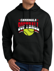 FRANKLIN PIERCE SOFTBALL HOODED SWEATSHIRT 18500