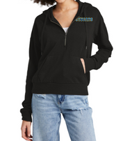 LAKE LOUISE ELEMENTARY STAFF LADIES FLEECE 1/2-ZIP PULLOVER DT1311