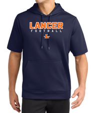 LAKES HS FOOTBALL DRIFIT SHORTSLEEVE HOODED SWEATSHIRT ST251