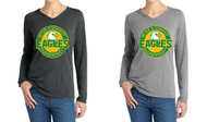PETER G SCHMIDT ELEMENTARY TRI LONGSLEEVE LADIES HOODED T-SHIRT