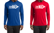 GLACIER VIEW JH CROSS COUNTRY HOODED DRIFIT LONGSLEEVE T-SHIRT ST358