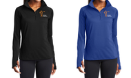 GK GIRLS GOLF LADIES 1/2 ZIP PULLOVER LST850