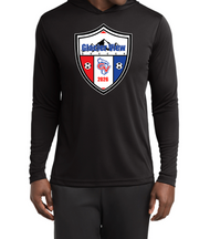 GLACIER VIEW JH SOCCER HOODED DRIFIT LONGSLEEVE T-SHIRT ST358