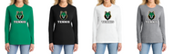 CLOVER PARK HS TENNIS LADIES LONGSLEEVE TEE LPC54LS