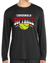 FRANKLIN PIERCE SOFTBALL DRIFIT LONGSLEEVE T-SHIRT ST350LS