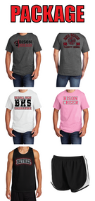 BETHEL HS CHEER PACKAGE 2025 (WITH SHORT)