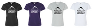 PUYALLUP JR VOLLEYBALL CLUB DRI-FIT LADIES T-SHIRT