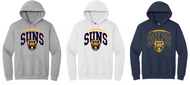 SOUTHRIDGE HS FOOTBALL 25 HOODED SWEATSHIRT 18500