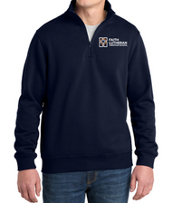 FAITH LUTHERAN CHRISTIAN SCHOOL MENS 1/4 ZIP SWEATSHIRT ST253