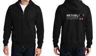 BETHEL HS CROSS COUNTRY FULL ZIP HOODED SWEATSHIRT