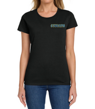 LAKE LOUISE ELEMENTARY STAFF LADIES T-SHIRT 5000L (LEFT CHEST LOGO)