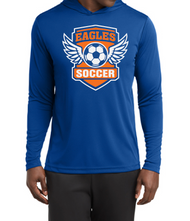 GK SOCCER HOODED DRIFIT LONGSLEEVE T-SHIRT ST358