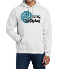 SPANAWAY LAKE HS VOLLEYBALL HOODED SWEATSHIRT 18500 (LOGO 1)