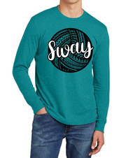SPANAWAY LAKE HS VOLLEYBALL LONGSLEEVE T-SHIRT DT109 (LOGO 2)