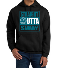 SPANAWAY LAKE HS VOLLEYBALL HOODED SWEATSHIRT 18500 (LOGO 3)