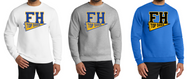 FOUR HEROES ELEMENTARY CREWNECK SWEATSHIRT PC78