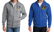 FOUR HEROES ELEMENTARY ZIP-HOODED SWEATSHIRT PC78ZH