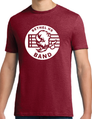 BETHEL BAND SOFTSTYLE ANTIQUE CHERRY T-SHIRT 64000